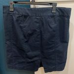 Gap  navy blue chino pencil skirt Photo 1
