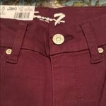 Seven7 Seven Burgundy Skinny Jeans Photo 5