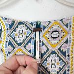 Free People  Lola Floral Kimono Crop  Mixed Print Tie Butterfly Sleeves Size XS= Photo 3
