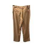 Maeve Anthropologie Wide Leg Beige Slacks Pants Size 12 Business Casual Women's Photo 4