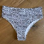 SheIn NWT Dalmatian high rise bikini bottoms Photo 0