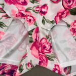 Pink Rose Romper Long Sleeve Floral Playsuit Short Summer L’Atiste by Amy Size S Photo 7