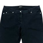 J. McLaughlin  Slim Leg High Rise Black‎ Denim Jeans Size 12 Photo 1