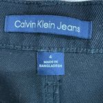 Calvin Klein Jeans  Black Straight Leg Denim Pants Size 4 EUC Photo 2