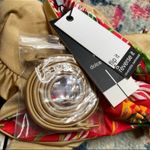 Dolce Vita NWT Tropical Print Reversible Bikini in Cherry Size Medium Photo 8