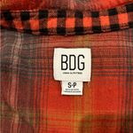 Urban Outfitters BDG  Red and Black Plaid Shirt Photo 3
