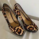 Gianni Bini Gianni‎ Bini Leopard Print Platform Heels Women's Size 9 Stiletto Photo 0