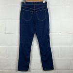 Abercrombie & Fitch the slim straight ulta high rise dark wash jean Photo 2