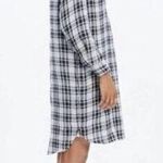 Madewell  | Women's 100% Cotton Black White Plaid Latitude Shirt Dress Sz S Photo 1