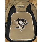 Pittsburgh Penguins back pack Book Bag carry bag backpack NHL EUC Black Photo 1