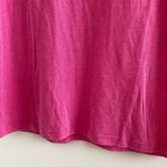 PINK - Victoria's Secret Victoria's Secret Pink Short Sleeve Gold Glitter Graphic Pink Tee Size L Photo 7