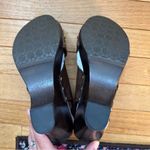 Lilly Pulitzer  Callie Wedge Leather Brazilian Brown Womens 7 New Photo 7