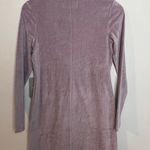 Everlane - The Velour Mini Dress Dusty Lavender Photo 4