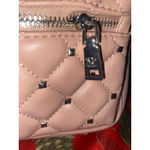 Badgley Mischka Women's  Quilted stud Backpack Pink Photo 1