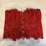 Red corset Size XXL Photo 0