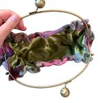 Ness Tartan Wool Clutch Bag Kiss Lock Plaid Purse 12.5x6 Women’s Vintage Style Pink Photo 8