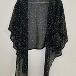 Final Touch Final‎ Touch Black Kimono with Gold Speckles Photo 0