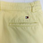 Tommy Hilfiger Pale Yellow Chino Shorts Sz 6 Photo 3
