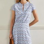 Boden Flippy Jersey Mini Dress Short Sleeve
Enchanting Paisley Floral Blue 10R Size 10 Photo 0