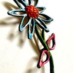 Capri colorful flower brooch Photo 1