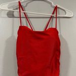 La Femme 29563 Red Strappy Back Jersey Dress 0 Photo 3