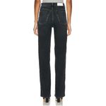 RE/DONE NWT Originals 90s High Rise Loose Jeans in Noir Size 26 Photo 3