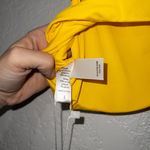 ANDIE NWT Sunbeam Yellow The Newport Swimsuit Top Size Large Photo 6