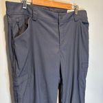 Duluth Trading Co NWT Dry on the Fly Bootcut Cargo Pants in Ink Blue Photo 3