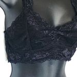 Black Lace Racerback Style Bralette (m) Size M Photo 2