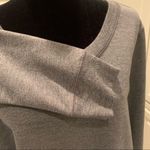 Eddie Bauer  Women’s Sleepwear Charcoal Gray Pajama PJ Sweatshirt Top L Photo 2