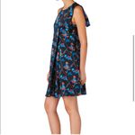 Thakoon Black Daisy Print Dress size 8 Photo 2