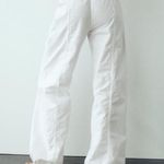 ZARA white parachute pants (XS) Photo 2