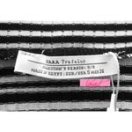 ZARA Off-The-Shoulder Striped Ribbed Stretch Top S Photo 4