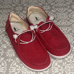 Corkys Kayak Red Canvas Shoes Size 9 Photo 0