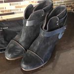 Rag and Bone Harrow Black suede booties 39 Women’s Size 8.5 Chunky Boots Photo 2