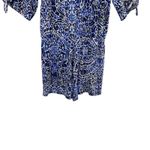 Lilly Pulitzer Bryce Romper Taverna Tile Print Bright Navy Blue Size Small Photo 11
