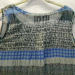 Black Rainn Sheer Sleeveless Blouse  Size XL Photo 10