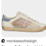 Premiata Women's Multicolor Sneakers Blue Size 8 Photo 1