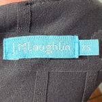 J. McLaughlin  Blouse Women’s XS Black Catalina Knit Sleeveless Tania Shell Photo 5