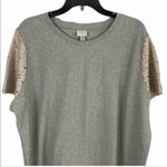 A New Day gray & sequins sleeves sweatshirt XXL Photo 5