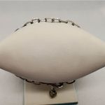 High Intensity Silver Tone Chain Charm Bracelet Photo 3