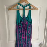 The North Face Dress Active Halter maxi pink teal southwest gorpcore Small Photo 5