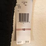 Evan Picone EVAN - PICONE Black Sheer Spotted over Satin Lining Dress Satin Straps 12 Photo 9