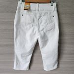 Hybrid And Company Women Size 5 Butt Lift V2 Super Comfy Stretch Denim Capri NEW White Photo 5