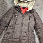 Tommy Hilfiger Womens Every Day Essential Long Lightweight Coat Brown Large Photo 0