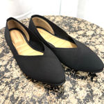 Cynthia Rowley  Women's Black Pointed Toe Slip On Ballet Flats Size 7.5 M Photo 1