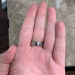 Costume Jewelry Buckle Ring Silver Photo 3