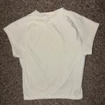 Cream cropped compression tee Tan Size xs/s Photo 1