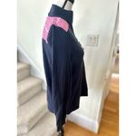Vineyard Vines Navy & Pink Whale Print Quarter Zip Shep Shirt Photo 2