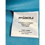 Miaou Leia Strapless Paneled Buffed Faux Photo 5